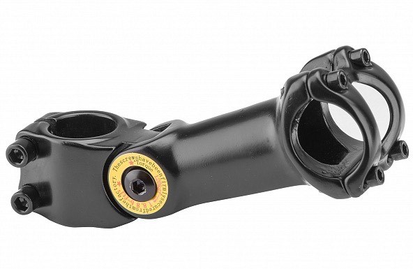 Вынос руля DTS-269 для безрезьб. рул. колонки 1-1/8" х 125мм х 31,8мм, алюм. чёрн.алюм/регул/чёрн. 52769