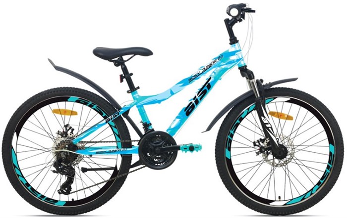 Велосипед Aist Rosy Junior 2.1 24 голубой 2025 8742600232