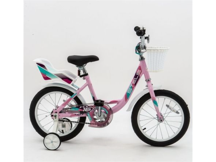 Детский велосипед Stels Flyer 12 розовый 43980
