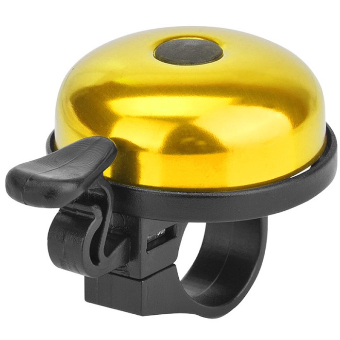 Звонок 16A-02 алюминий/пластик, чёрно-золотистый 44522