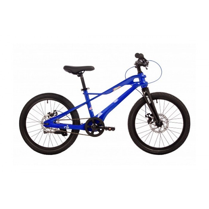 Велосипед Novatrack 20" Lynx. Магнезиевая рама, синий, защ.цепи, диск.тормоз, подножка, заднее крыло, 205MLynxD.BL4 00-00019533