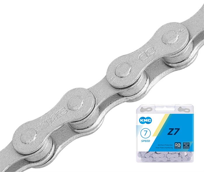 Цепь велосипедная, 7 ск, 1/2"x3/32"x116l rb (в боксе),z7rb 00-00013498