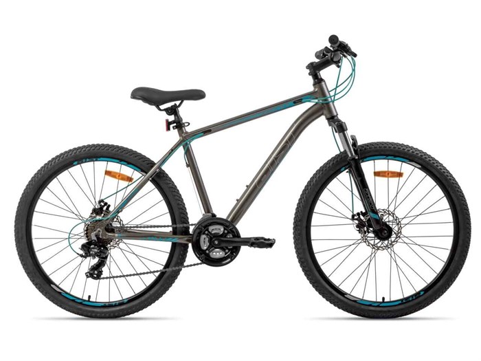 Велосипед Aist Rocky 1.0 Disc 26 серо-синий 53438