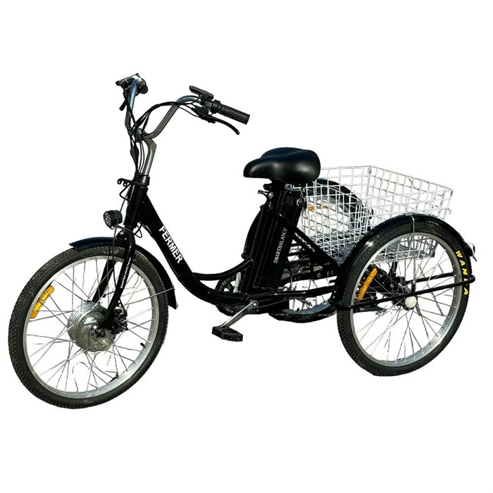 Трехколесный электровелосипед Smart Balance Fermer черный 8742600429