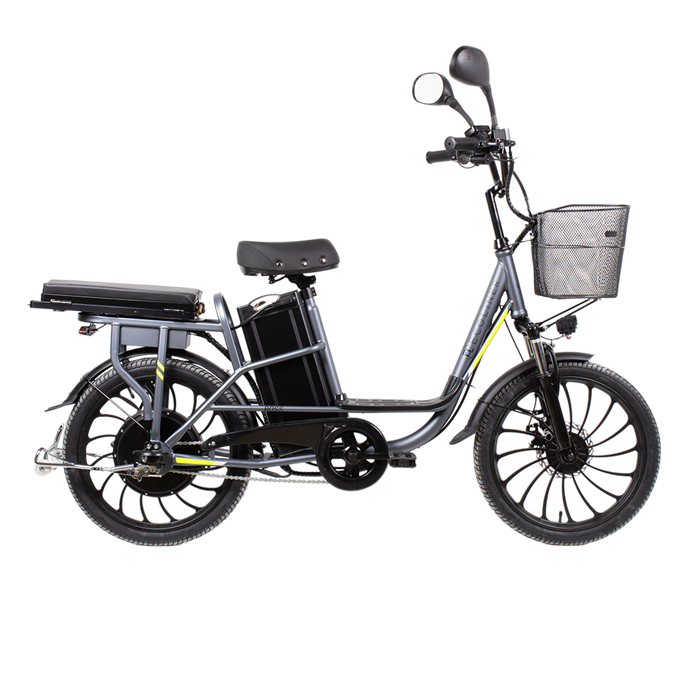 Электровелосипед ECOLINER BOSS 20" графит 240Вт 48В 13А/ч 53614