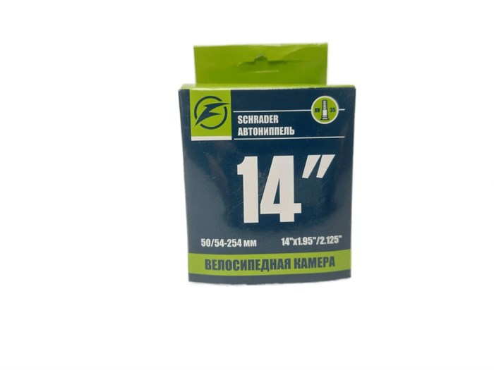 Велокамера Favorit 14x1.95/2.125 дюймов AV, FT-14AV 00-00013901