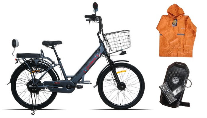 Электровелосипед Ritma NORD темно-серый матовый 2025 pm0940452664