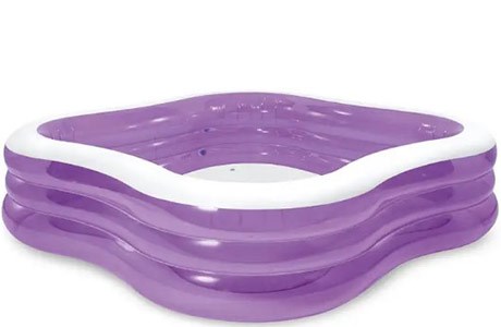 Бассейн надувной Beach Wave, 229х229х56 см, INTEX 3501