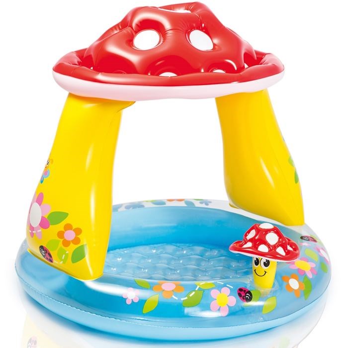 Бассейн надувной Intex Mushroom 102x89 см 3509
