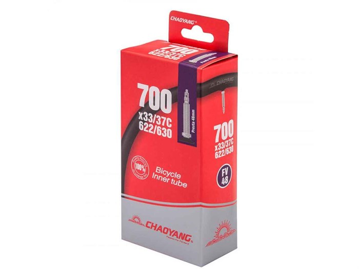 Велокамера Chaoyang 700-33/37C FV-48MM, Y122508 00-00016558