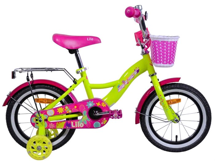 Велосипед Aist Lilo 14 желтый 53935