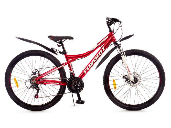 Велосипед Favorit Voyager-26Mda, Voy26Md14Rd-Al 00-00016416