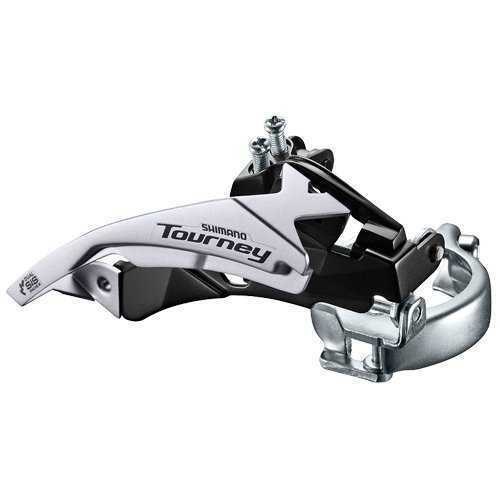 Переключатель передний Shimano Tourney, TY500, 6/7 ск, ун. Тяга, ун. Хомут уг:66-69, для 42Т 337