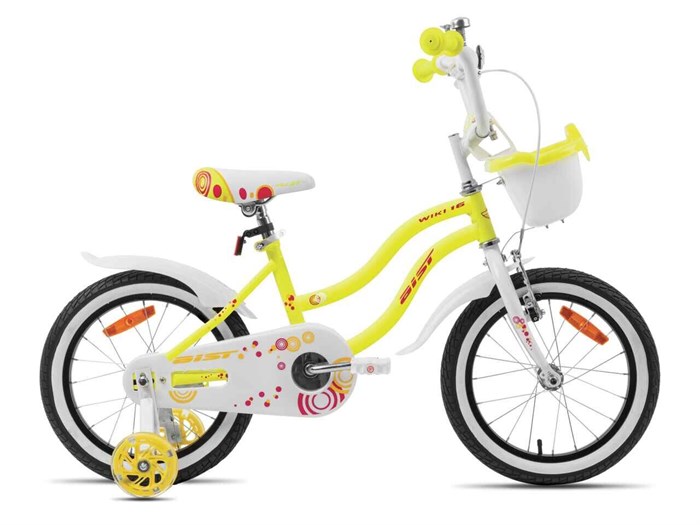 Велосипед Aist Wiki 14 желтый 2025 8742600155