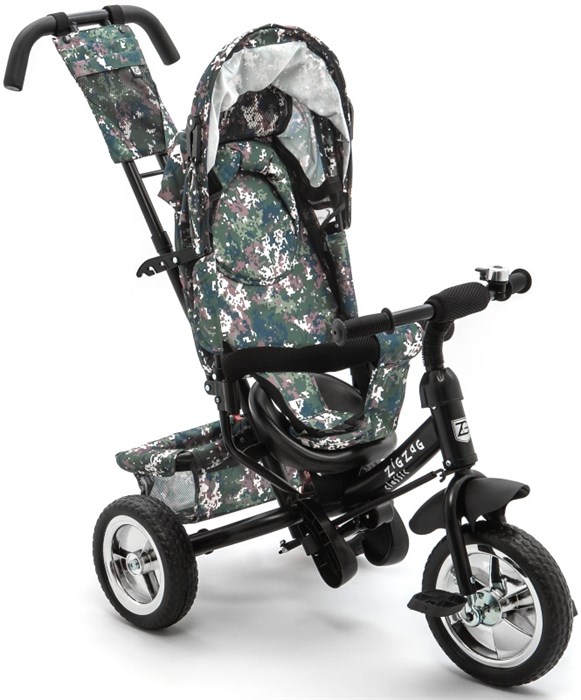 Велосипед 3-х кол. Zigzag Classic 10"/8" 5588 КАМУФЛЯЖ 1 шт., 33550 00-00018795