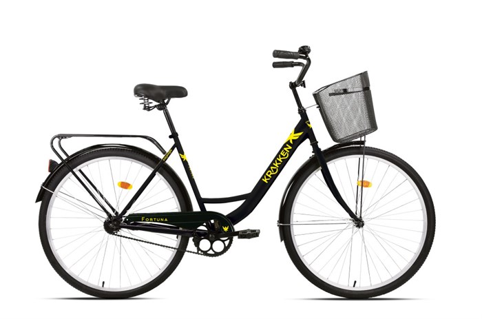 Велосипед Krakken Fortuna 28 черный 2025 8742600289