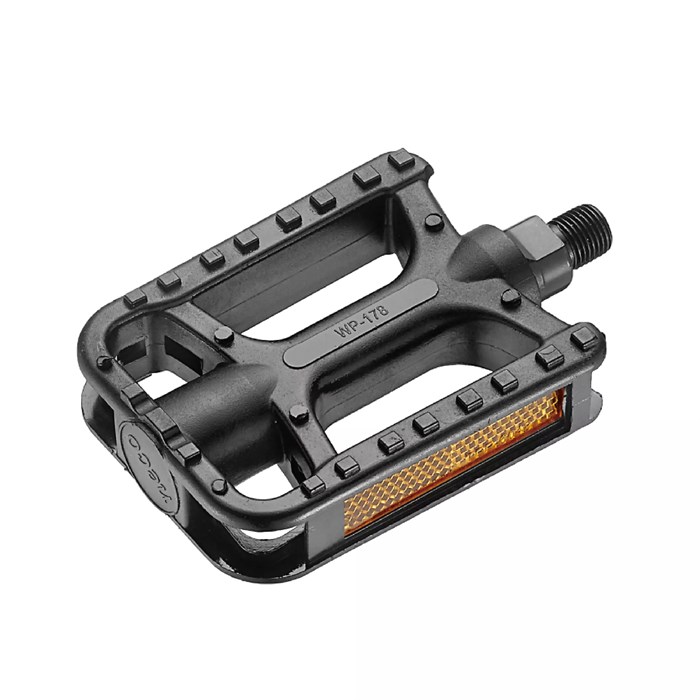 Педали велосипедные wp178 bk, 9/16", 106x76 mm, nc11056 00-00016643