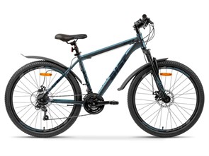 Велосипед Aist Quest Disc 26 16 синий 2024 53359