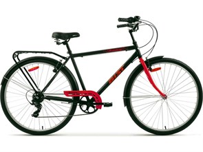 Велосипед Aist Broadway 28 20 черно-красный 2025 8742600094
