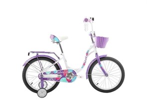 Детский велосипед Stels Mistery 18 C Белый/Фиолетовый 44075