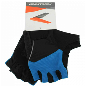 Велоперчатки Forward BI16008 черные/синие p. L 44158