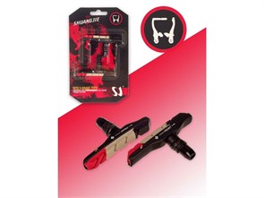 Колодки тормозные Shuangjie SJ-513-2 трехкомпонентные 70мм 00-00013383