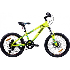 Велосипед Krakken Skully 20 желтый 2025 8742600299