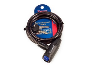 Замок велосипедный ø8мм х 1800мм, 506K-0818 00-00011456