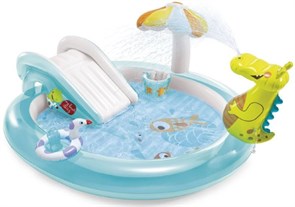 Игровой центр "Аллигатор с горкой" Intex,57165NP 42770