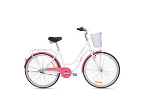 Велосипед Aist Avenue 26 бело-розовый 2025 8742600133