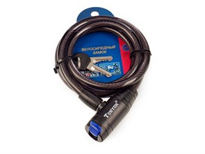 Замок велосипедный ø10мм х 1000мм, 506K-1010 00-00011459