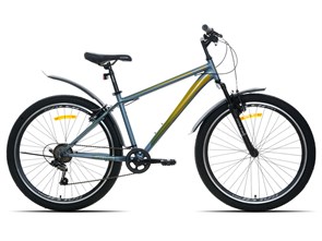 Велосипед Racer Bruno 26 серо-зеленый матовый 2025 рост 16 pm01299068251