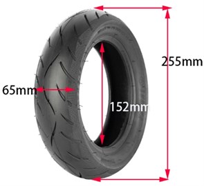 Покрышка XC-2145, 10x2.50 TT, XC11008 00-00016841