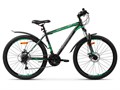 Велосипед Aist Quest Disc 26 16 серо-зеленый 2024 53226