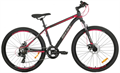 Велосипед Aist Rocky 1.0 Disc 26 13 чёрный-красный 53611